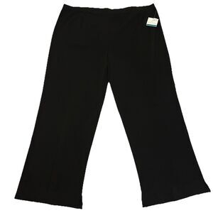 Ming Wang Ankle Pants Black Career Work Formal Staple NWT plus - 3X